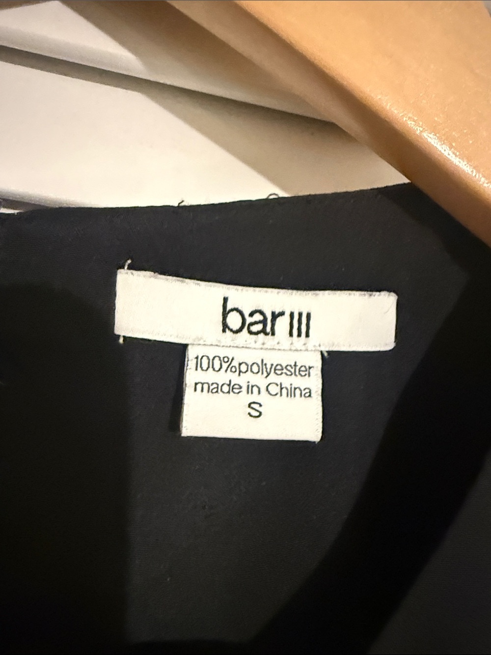 Bar III Multicolor Color-patch Blouse - S - Picture 3 of 4